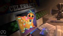 runaboo chica from five nights at freddy's by zhenai