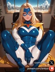 blonde blazer from dispatch (game) by sinity