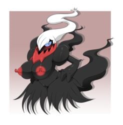 blush breasts darkrai female iabelle legendary_pokemon nintendo nipples pokemon pokemon_(species) pussy solo video_games