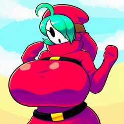 shy gal fan art