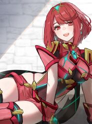 pyra from xenoblade (series) by amausa subee
