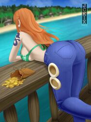 nami (one piece) from one piece by jckix