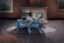 blush cum cum_in_pussy cum_inside female fireplace friendship_is_magic male marsminer my_little_pony penetration snoopystallion straight trixie_(mlp) vaginal_penetration