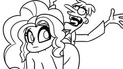 adagio_dazzle black_and_white crossover disney dr_heinz_doofenshmirtz equestria_girls friendship_is_magic human mammal monochrome my_little_pony phineas_and_ferb rainbow_rocks sex what