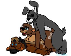 alpha_channel animatronic bear blue_eyes bow_tie breasts cum female five_nights_at_freddy's five_nights_at_freddy's_2 freddy_(fnaf) hat lagomorph machine male mammal nude penetration rabbit rc1 robot rule_63 shadow_bonnie shadow_bonnie_(fnaf) simple_background straight teeth transparent_background video_games zach_blitz