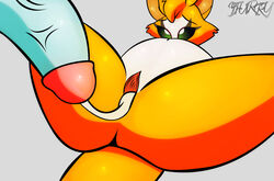 cum dust:_an_elysian_tail excessive_cum female fidget humanoid_penis inflation inflation j5furry penis size_difference video_games