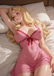 ai_generated aurora_(sleeping_beauty) breasts disney disney_princess female princess royalty sleeping_beauty_(1959_film)