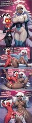 ai_generated angel angel_girl ass ass_grab balls big_ass big_balls big_boobs big_breasts big_cock big_penis boobs breasts cock cock_in_pussy cocky69 comic cum cum_drip cum_in_pussy cum_inside cum_on_balls cum_on_legs cum_on_penis cumming cumming_in_pussy cumming_inside cumming_while_penetrating cumshot demon demon_boy demon_horns demon_tail doggy_style doggystyle english_text female hazbin_hotel helluva_boss hi_res imp long_cock long_penis male male/female mating_press moxxie_(helluva_boss) naked naked_female naked_male penis penis_in_pussy pussy sera_(hazbin_hotel) sexy sexy_body sexy_female text vagina vaginal vaginal_penetration vaginal_sex wet_pussy