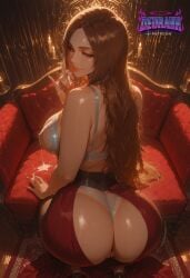 1boy 1girl ai_assisted ai_generated bleach bleach:_the_thousand-year_blood_war breasts brown_eyes brown_hair brunette brunette_female brunette_hair curvy curvy_figure deurahh high_quality high_resolution highres imminent_penetration imminent_sex inoue_orihime large_ass large_breasts orange_eyes orange_hair orihime_inoue pinup school_girl school_uniform solo_female stable_diffusion vip_room voluptuous voluptuous_female