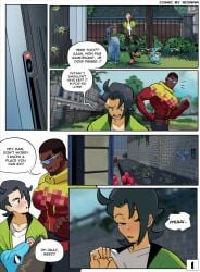 comic gay idoraad kyouya_(pokemon) lilprincyvi male_only paxton_(pokemon) pokemon pokemon_legends:_z-a yaoi