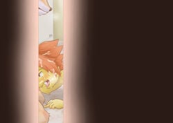 amber_eyes anthro canine cum door feline lion male mammal morenatsu nude open_mouth soutarou_(morenatsu) wolf yaoi 冷蔵保存