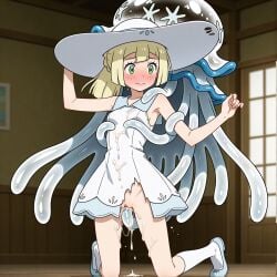 1girls ai_generated bestiality blonde_hair breasts civitai civitai_lora exposed exposed_breasts exposed_pussy female green_eyes human_female illustrious_(stable_diffusion) illustrious_xl interspecies lillie_(pokemon) long_hair male_pokemon/female_human medium_breasts nihilego nintendo nipples nova_anime_xl nude pokegirl pokemon pokemon_(anime) pokemon_(creature) pokemon_(species) pokemon_character pokemon_protagonist pokemon_trainer pokephilia pussy sdxl skinny solo stable_diffusion tagme tentacle_sex tentacles vaginal vgt13