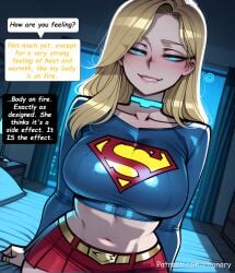 1female 1girl 1girls 2026 absurdres aesthetic ai_generated anime anime_style artist_name beautiful beautiful_female beautiful_girl bed bedroom belt big_ass big_breasts bitch blonde_hair blue_choker blue_eyes blue_shirt blurred_background blush blush_lines blushing blushing_female breasts bubble_ass bubble_butt choker collar collarbone comic comic_page comic_panel comic_strip contraption_concept control_collar controlled corrupted corruption cover_page crop_top cropped_shirt curtains curvy curvy_body curvy_female curvy_figure curvy_hips curvy_thighs cute cute_face dc dc_comics dc_super_hero_girls dcau dialogue digital_art digital_painting dutch_angle english english_dialogue english_text glowing grin half-closed_eyes high_quality highres huge_breasts indoors justice_league kara_danvers kara_zor-el large_ass large_breasts line_art lips living_sex_toy long_comic long_hair long_sleeves looking_at_viewer manga_style microskirt midriff mind_alteration mind_break mind_broken mind_control mindbreak mindfuck mindless miniskirt multiple_panels naive naughty_face navel night on_bed patreon patreon_link patreon_logo patreon_username phanary pillow pleated_skirt rape rape_face rape_slave raped_by_enemy raped_female red_skirt seductive_smile sexy sexy_body sexy_female sexy_pose shirt sitting skirt slave slave_collar slave_girl slavegirl slut smile soft_shading solo solo_focus speech_bubble stomach supergirl supergirl_(injustice) teeth text text_box text_bubble text_focus thick watermark web_address window