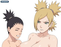 1boy 1girls boruto:_naruto_next_generations large_breasts mother_and_son nara_shikadai naruto_(series) nude temari