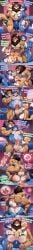1boy 2girls ai_generated ass balls belly_bulge big_ass big_balls big_boobs big_breasts big_cock big_muscles big_penis boobs breasts cock cock_in_pussy cocky69 comic cum cum_drip cum_in_pussy cum_inside cumming cumming_in_pussy cumming_inside cumming_while_penetrating cumshot doggy_style doggystyle english_text fit fit_body fit_male fox fox_ears fox_girl fox_mccloud fox_tail fucked fucking full_nelson hi_res krystal lion lion_boy lion_ears lion_tail long_cock long_penis mating_press muscles naked naked_female naked_male oc penis penis_in_pussy pussy sexy sexy_body sexy_female star_fox strong strong_male text vagina vaginal vaginal_penetration vaginal_sex wet_pussy