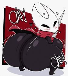 1girls 2026 2d 2d_(artwork) anthro arthropod ass ass_clap ass_clapping ass_focus ass_shake ass_shaking back_view backboob big_ass big_breasts big_butt black_body black_eyes blush_lines bottom_heavy breasts bubble_butt bug bug_girl clapping_ass clapping_buttocks clapping_cheeks cloak clothed clothing color colored digital_drawing_(artwork) digital_media_(artwork) fat_ass fat_butt female female_focus female_only hollow_knight hollow_knight:_silksong hollow_knight_(franchise) hornet's_needle hornet_(hollow_knight) huge_ass huge_butt large_ass large_butt looking_at_viewer looking_back looking_back_at_viewer luanctoons massive_ass massive_butt motion_lines no_pupils onomatopoeia rear_view red_cloak red_clothing shortstack silksong solo solo_female solo_focus team_cherry thick_ass thick_butt twerking weapon