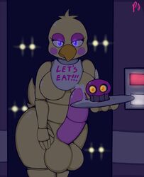 1futa animatronic anthro avian beak big_penis big_testicles bird blush breasts chicken cum cupcake_(fnaf) erection five_nights_at_freddy's furry futa futa_only futanari glowing glowing_eyes humanoid large_breasts looking_at_viewer machine mammal mechanical nude penis pfh robot solo taker_pov testicles toy_chica_(fnaf)