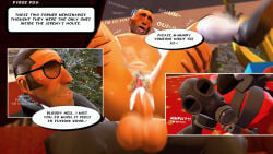 ahe_gao ahegao ahegao_face cum_in_pussy cuntboy cuntboy_penetrated fast_thrusts house old_male older_male penetration pussy_hair pyro_(team_fortress_2) secretly_loves_it sniper_(team_fortress_2) spy_(team_fortress_2) team_fortress_2