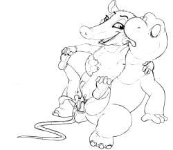 1boy 1girls cum cum_in_pussy dreamworks dreamworks_animation female heather_(over_the_hedge) male over_the_hedge paramount_pictures vaginal_penetration verne_(over_the_hedge) what_the_fuck wugi