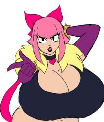 brawl_stars massive_ass massive_breasts melodie_(brawl_stars) momiji_(artist) thick_thighs