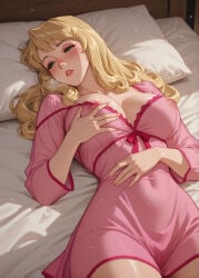 ai_generated aurora_(sleeping_beauty) breasts disney disney_princess female princess royalty sleeping_beauty_(1959_film)