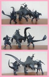 absurd_res animal_genitalia animal_penis anthro armor cetacean_genitalia cetacean_penis cloaca dinosaur dromaeosaurid feral figurine genitals group hi_res lizard lizardman male melee_weapon mount penis photo polearm prehistoric_species priest reptile reptile_penis rider saddle saurus_(warhammer) scalie seraphon shield skink_(warhammer_fantasy) spear tabletop_game tapering_penis text theropod unknown_artist warhammer_(franchise) warhammer_age_of_sigmar warhammer_fantasy warrior weapon yelling