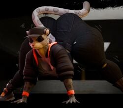 1girls 3d anthro ass_up huge_ass kitty_kat_(the_bad_guys) large_ass palmtreerothic stretching tail the_bad_guys the_bad_guys_2 thick_thighs