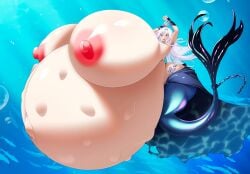 alternate_breast_size alternate_version_available areolae arms_above_head arms_up ass ass_bigger_than_head azur_lane bare_breasts belly_bigger_than_body belly_bigger_than_head big_areola big_ass big_breasts blush blushing breasts breasts_bigger_than_head breasts_bigger_than_torso breasts_on_belly chains cleavage completely_nude completely_nude_female eyebrows eyebrows_visible_through_hair eyelashes fetal_movement ganj-i-sawai_(azur_lane) ganj-i-sawai_(mermaid_in_distress)_(azur_lane) gigantic_breasts huge_ass huge_breasts hyper hyper_breasts hyper_pregnancy large_areolae large_ass large_breasts long_hair massive_breasts mermaid navel nipples nude nude_female open_mouth pregnant pregnant_female purple_eyes ready_to_pop round_belly timaeus top_heavy top_heavy_breasts topless underwater white_hair