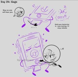 1boy 1boys 2026 adamation_inc. adamationz ambiguous_gender angry animationepic anon gag hand_on_penis handjob inanimate_insanity mephone4 object_show object_shows tagme vibrator y/n you