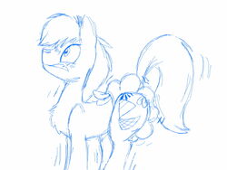 ass blush clothed clothing crossdressing equine fan_character friendship_is_magic fur furry furry_only general hair horse lingerie male mammal my_little_pony naivintage non-anthro panties parasprite_(mlp) pony shaking sketch spearmint_(oc) trembling underwear