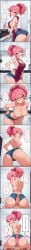 1girl ai_generated apron apron_only ass balls ballsack bare_breasts big_ass big_breasts big_hips big_penis big_thighs blush bow bowtie breasts butt butt_crack butt_focus buttjob cleavage clothed clothing cock comic comic_cover comic_page comic_panel denim denim_bottomwear denim_clothing denim_shorts eyebrows eyelashes female female_focus female_only futadom grin hair_bow hard_nipples hard_on huge_ass huge_breasts huge_cock huge_thighs idolmaster idolmaster_cinderella_girls idolmaster_shiny_colors jougasaki_mika long_hair looking_at_viewer medium_breasts medium_hair motion_lines navel nipples pink_hair seductive seductive_look seductive_smile sfx short_shorts shorts slit smile smirk smirking smirking_at_viewer smooth_skin solo solo_female solo_focus speech speech_balloon speech_box speech_bubble speech_bubbles text text_box text_bubble thighs tiny_short veiny veiny_penis velfur velfur_(artist) yellow_eyes