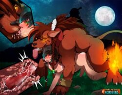 red xiii from final fantasy by redrusker