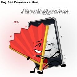2026 2boy 2boys adamation_inc. adamationz fan_(ii) grey_tentacles inanimate_insanity mephone3gs_(ii) object_show object_shows possessive red_tentacles tagme tentacle_penis wholesome