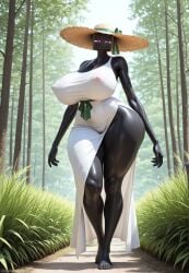 ai_generated big_breasts enderman enderwoman minecraft surikat wide_hips