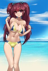 1female 1girl 1girls 1human 3/4_view adult adult_female aged_up alternate_version_available artwork_(digital) beach beach_background breasts digital_drawing_(artwork) digital_media_(artwork) female female_focus female_human fossil_fighters hair_ornament hips human human_female image image_set kayserend looking_at_viewer mammal nintendo not_ai_generated outdoors pink_eyes pink_hair red_eyes rosie_richmond_(fossil_fighters) slim slim_figure slim_girl solo_female solo_focus standing sunny_beach tagme three-quarter_portrait tropical tropical_setting twintails video_game_character white_sclera