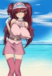 1female 1girl 1girls 1human 3/4_view adult adult_female aged_up alternate_version_available artwork_(digital) beach beach_background big_breasts breasts breasts_bigger_than_head digital_drawing_(artwork) digital_media_(artwork) female female_focus female_human fossil_fighters hair_ornament hips huge_breasts human human_female image image_set kayserend long_hair looking_at_viewer mammal nintendo not_ai_generated outdoors pink_eyes pink_hair red_eyes rosie_richmond_(fossil_fighters) slim slim_figure slim_girl smug smug_female solo_female solo_focus standing sunny_beach tagme three-quarter_portrait tropical tropical_setting twintails video_game_character white_sclera