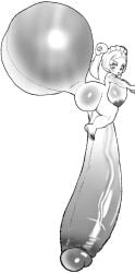 futanari hyper hyper_balls hyper_penis pigtails shortstack sketch skullgirls tagme valerie_skg
