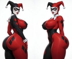 2female 2girls ai_anatomy ai_generated ass ass_focus big_ass big_breasts big_butt brasil_louco breasts bubble_ass bubble_butt clown clown_girl curvaceous curvy curvy_body curvy_figure cute dc dc_comics dominant dominant_female edit fat_ass fat_butt female female_only giant_ass giant_breasts harley_quinn harley_quinn_(classic) huge_ass large_ass large_breasts light-skinned_female looking_at_viewer looking_back looking_back_at_viewer mature mature_female mature_woman milf milf_body seducing seducing_viewer seductive seductive_look seductive_smile sexy sexy_body sexy_pose simple_background solo solo_female solo_focus thick_ass thick_body thick_butt thick_thighs voluptuous voluptuous_body voluptuous_female white_background wide_hips