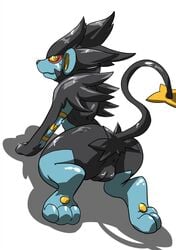 2015 anus female luxray nintendo pokemon pokemon_(species) pussy solo sya video_games