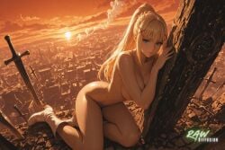 1girl ai_generated anime artist_name beautiful beauty big_breasts blush breasts cute darkness_(konosuba) ecchi girl hentai hi_res high_quality high_resolution highres huge_breasts konosuba naked nipples nsfw nude nude_female partially_clothed patreon_username pose rawdiffusion rule34 sexy stable_diffusion tits uncensored watermark