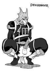 bondage bound canine doggie_kruger furry furry_only gag kori-nio male_only mammal penis tokusou_sentai_dekaranger