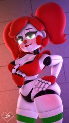 1080p 3d animatronic animatronic_female ass baby_(fnafsl) bra breasts circus_baby circus_baby_(fnaf) clown clown_girl female female_focus female_only five_nights_at_freddy's five_nights_at_freddy's:_sister_location huge_ass huge_breasts huge_butt huge_thighs jollyferret looking_at_viewer partially_clothed red_hair render robot robot_girl robot_humanoid semi_nude sfm sister_location smirk so87baby solo source_filmmaker stockings summer_of_87_baby tease teasing teasing_viewer thighs thong wallpaper white_body white_skin