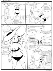 asexualhub bisexualhub chubby chubby_female comic couple couple_(romantic) cute husband husband_and_wife lewddoodler my_wife_is_a_pretty_cool_dude wholesome wife wife_and_husband