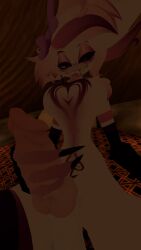 angel_dust_(hazbin_hotel) knotting vrchat vrchat_avatar