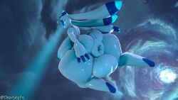 3d_(artwork) anthro anus balls big_balls big_breasts breasts digital_media_(artwork) flying genitals hi_res huge_balls huge_thighs intersex lunaris_(pal) ok_bruh pal_(species) palworld pocketpair puffy_anus solo source_filmmaker_(artwork) thick_thighs warfare_machine