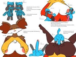 big_breasts breastfeeding breastmilk delphox dilated_pupils dizzy excited growing_penis growth huge_ass huge_balls huge_breasts huge_cock interspecies larger_female larger_penetrated level_difference level_up male_pokemon/female_pokemon mating_press mindless multiple_boys nature penis_growth penis_growth_(development) pokemon pokemon_(species) precum resisting resisting_pleasure riolu size_difference small_but_hung small_dom_big_sub small_penis smaller_male smaller_penetrating_bigger submissive_female tanbagel_ text tiny_penis vaginal_insertion vaginal_penetration vaginal_sex white_background