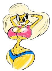 artist_request bad_anatomy bart_simpson big_breasts bikini bimbo boobs_bigger_than_head breasts breasts_bigger_than_head doll female genderswap_(mtf) huge_ass huge_breasts knick_knack no_background rule_63 sketchy smile sunglasses sunnification tagme tagme_(artist) the_simpsons thick_thighs thighs_bigger_than_head thin_waist wide_hips