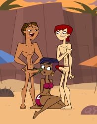 courtney_(tdi) dezetaka dzk genderswap_(ftm) rule_63 stephanie_(tdi) total_drama_island zoey_(tdi)