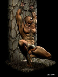 2002 3d archived_source bara chains dated gay male male_only muscular original tagme ulf_raynor yaoi