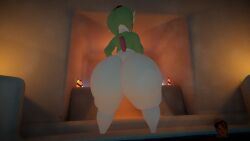 big_ass big_breasts breasts bubble_butt female gardevoir huge_ass pokemon pokemon_(species) thick_thighs vanessa_(zer0264) wide_hips zer0264